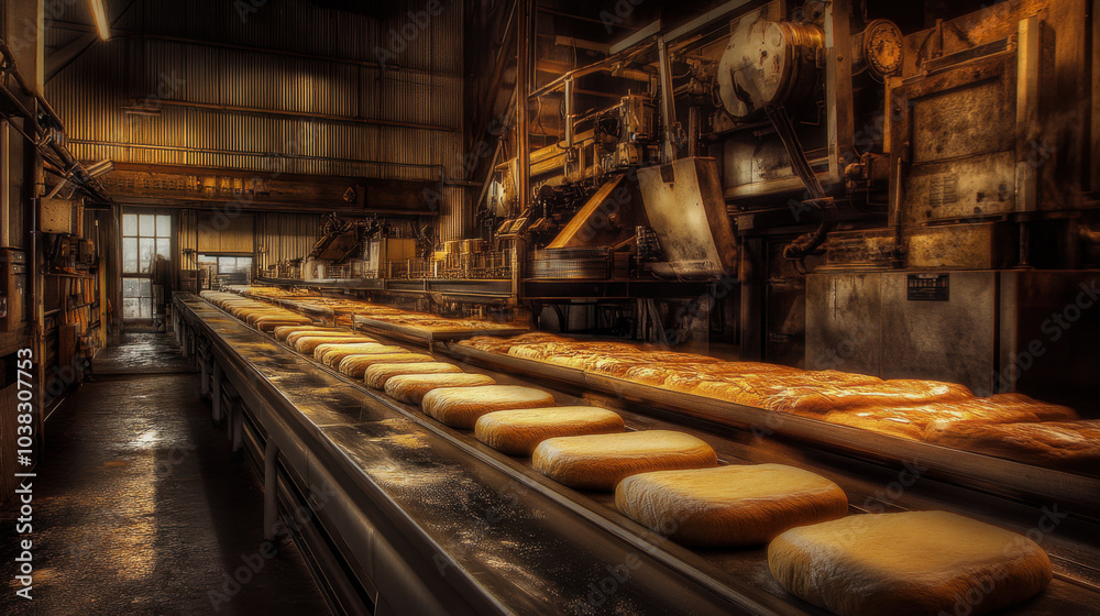 Bread Production Process in a Bakery Bread Production Process in a Bakery