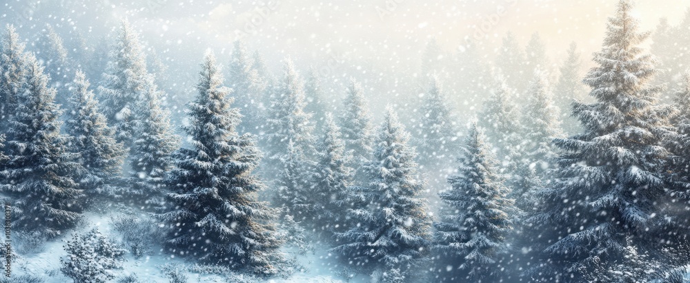 The Snowy Winter Forest The Snowy Winter Forest