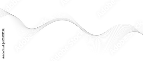 abstract black white blend line art can be used background.