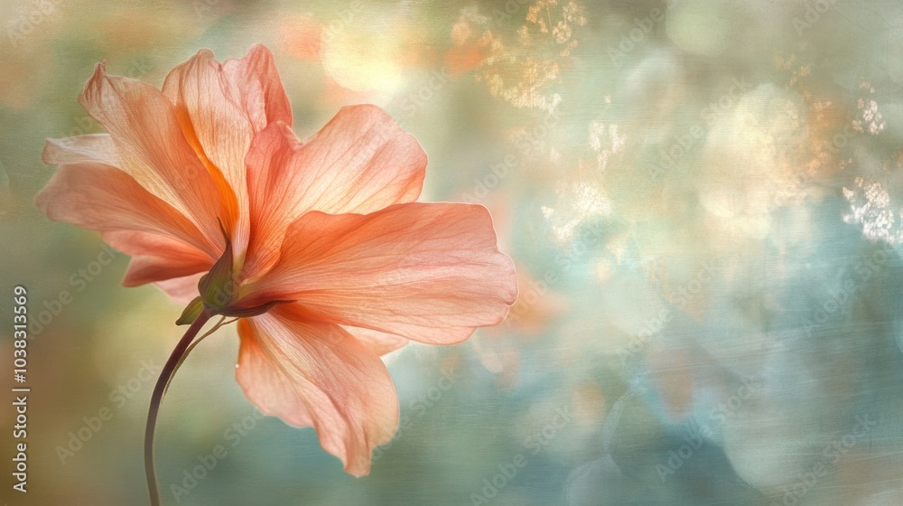 Delicate Pink Flower Bloom Delicate Pink Flower Bloom