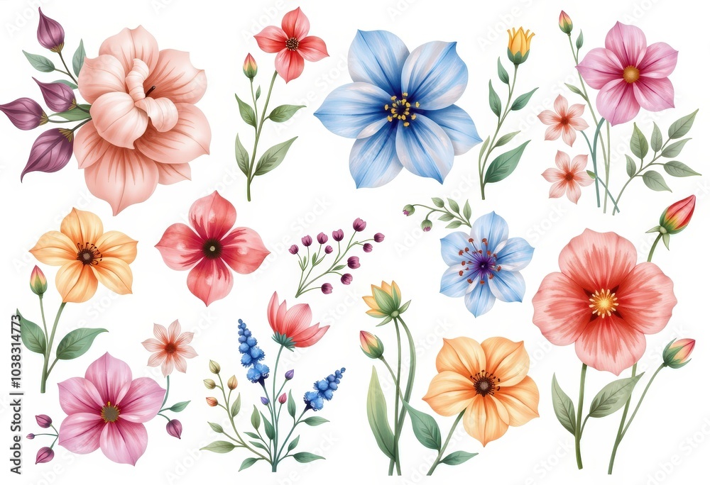 seamless background with flowers seamless background with flowers
