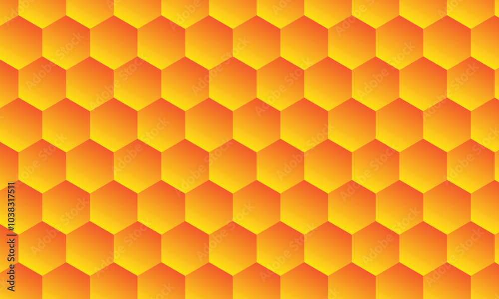 abstract gradient honeycomb pattern art can be used background. abstract gradient honeycomb pattern art can be used background.