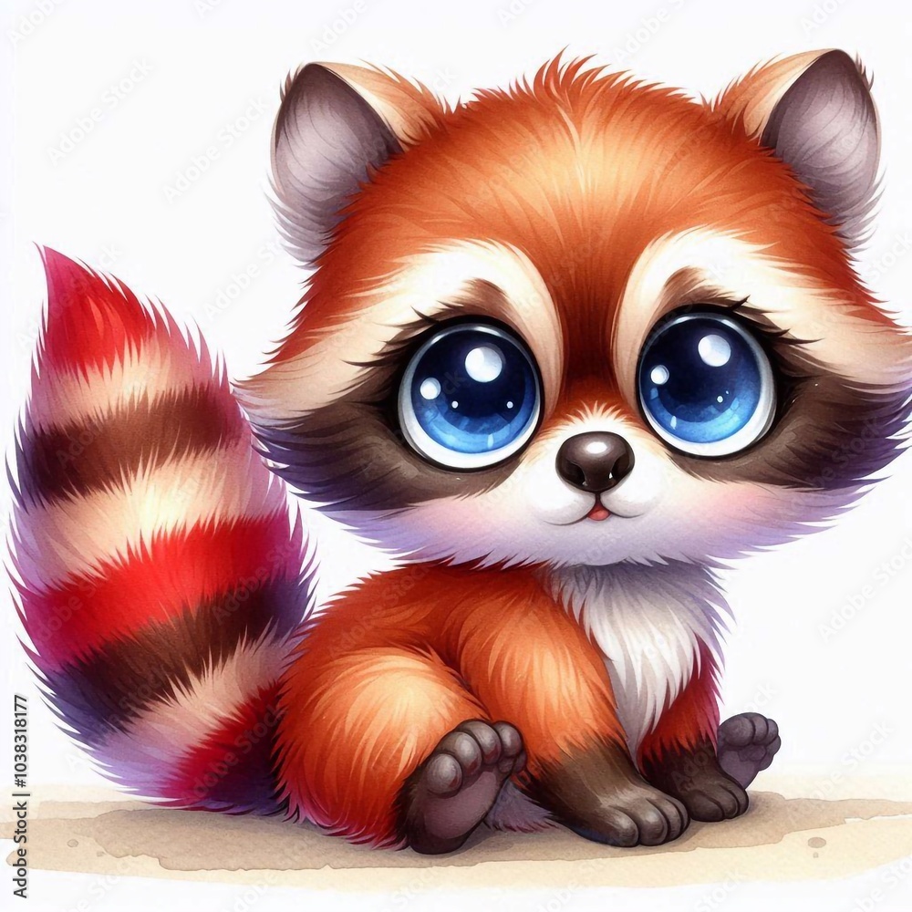 niedlicher roter Panda