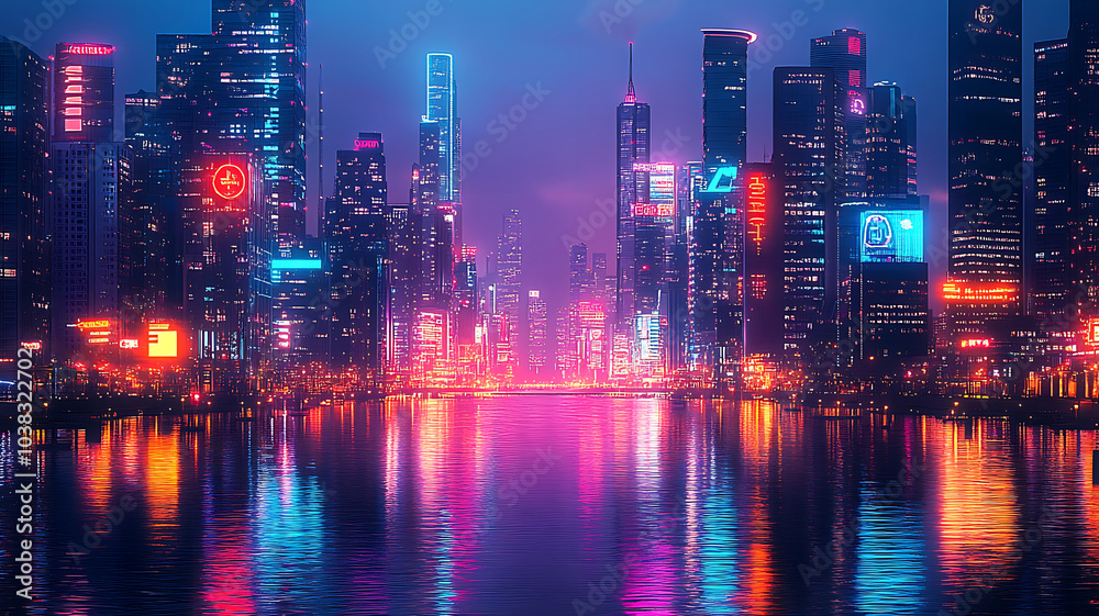 Cyberpunk city Cyberpunk city