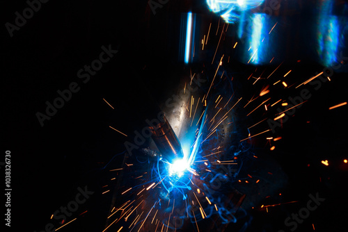 Cuadro en lienzo Arc welding