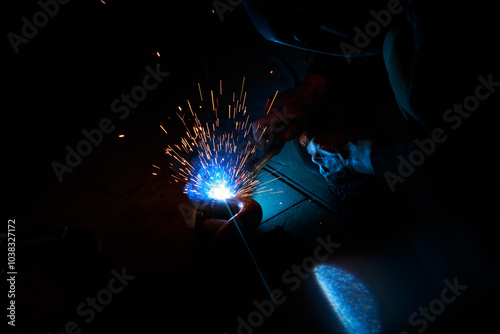Canvastavla Arc welding