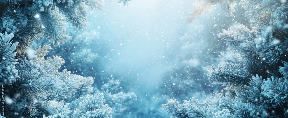 The Winter Forest Landscape The Winter Forest Landscape
