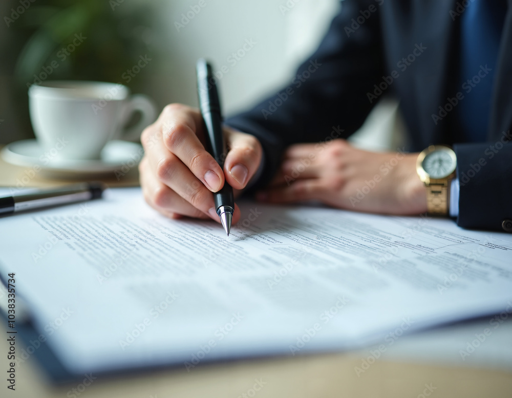 Signing a Contract. Signing a Contract.