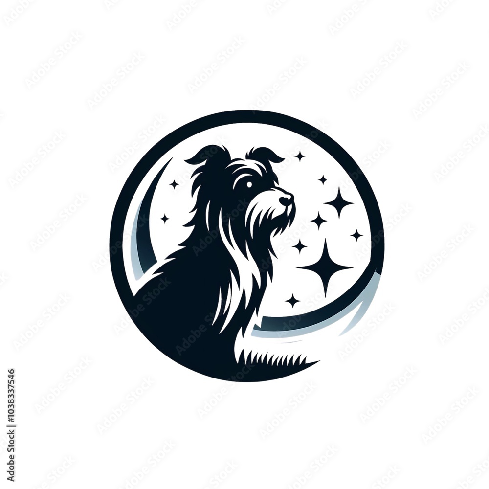 Dog silhouette vector and design Dog silhouette vector and design
