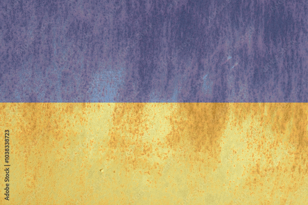 Flag of ukraine in military style with texture of scratches and damage for press and news. Flag of ukraine in military style with texture of scratches and damage for press and news.