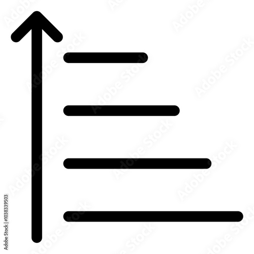 Filter Icon for Data Sorting, Search Refinement, and Organizing Content