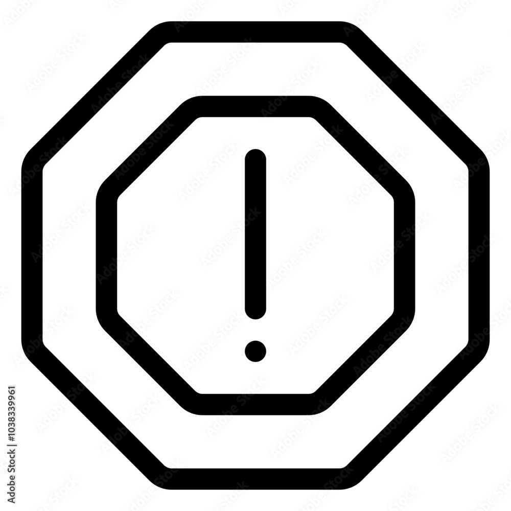 Alert Icon for Notifications, Warnings, and Urgent System Messages Alert Icon for Notifications, Warnings, and Urgent System Messages
