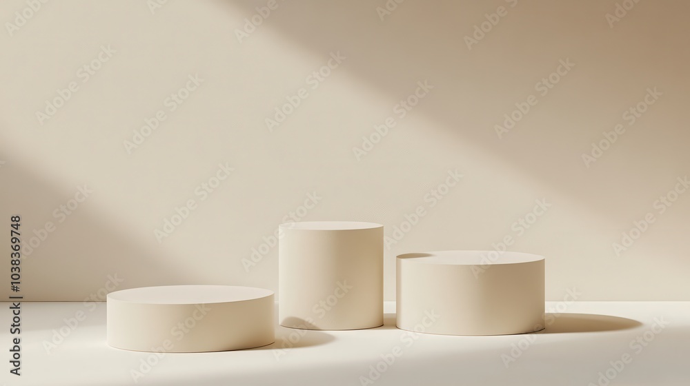Minimalist Abstract Composition of Geometric Shapes in Soft Beige Tones Creating a Harmonious and Modern Aesthetic Minimalist Abstract Composition of Geometric Shapes in Soft Beige Tones Creating a Harmonious and Modern Aesthetic