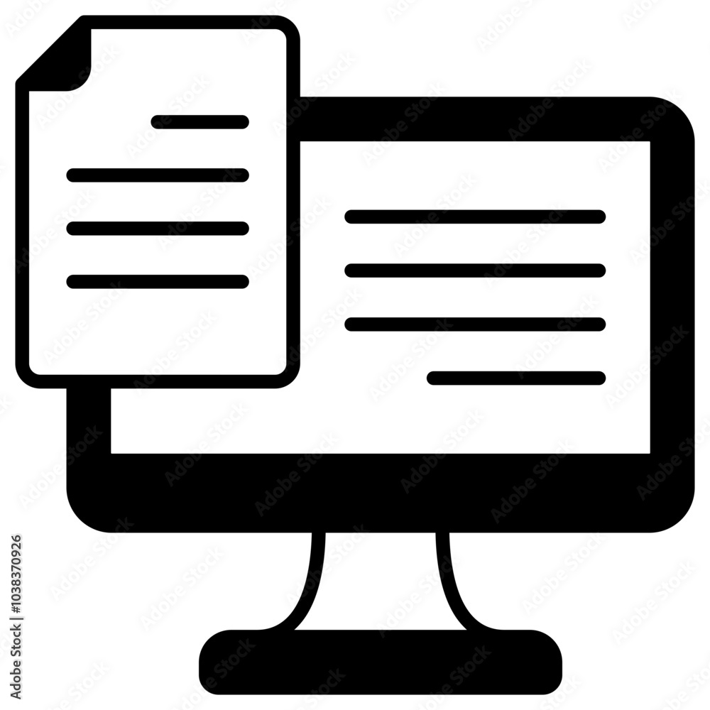 Data Entry Icon Element For Design Data Entry Icon Element For Design