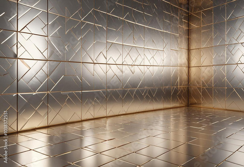 a photo of interior wall design generative AI