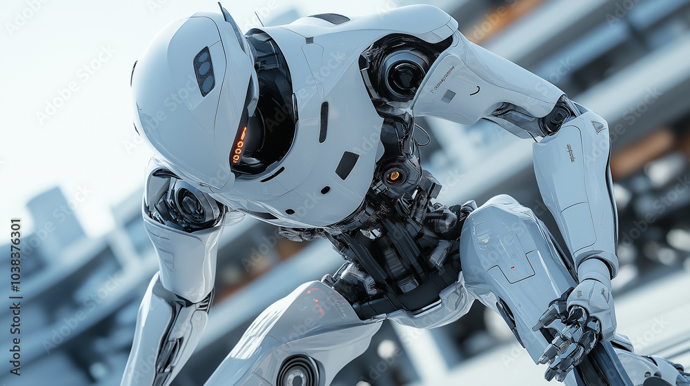 Fototapeta premium ロボットAI