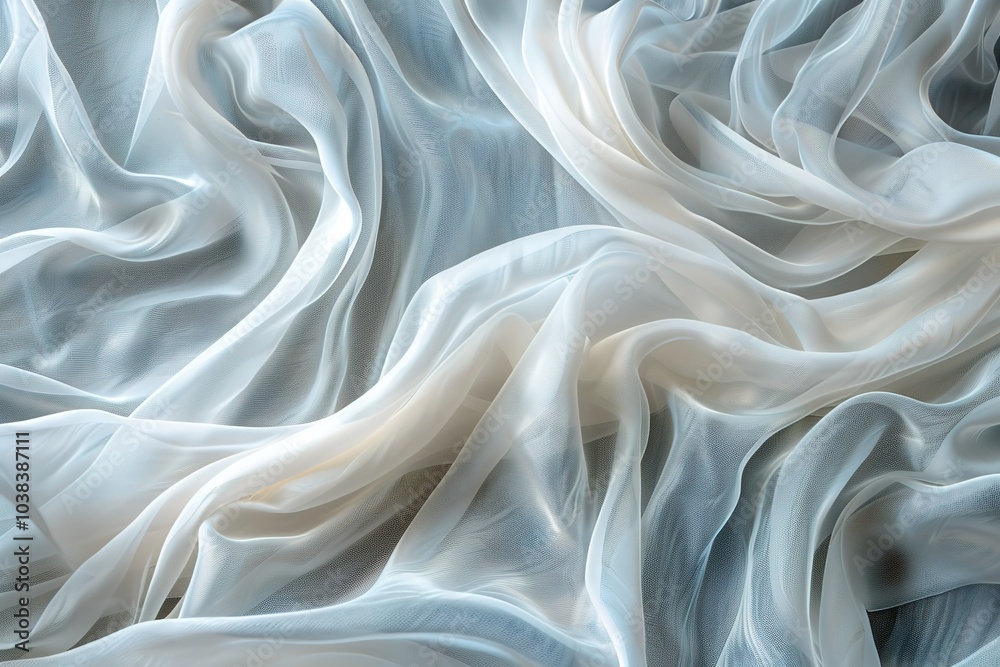 Fototapeta premium Light Silk Waves,