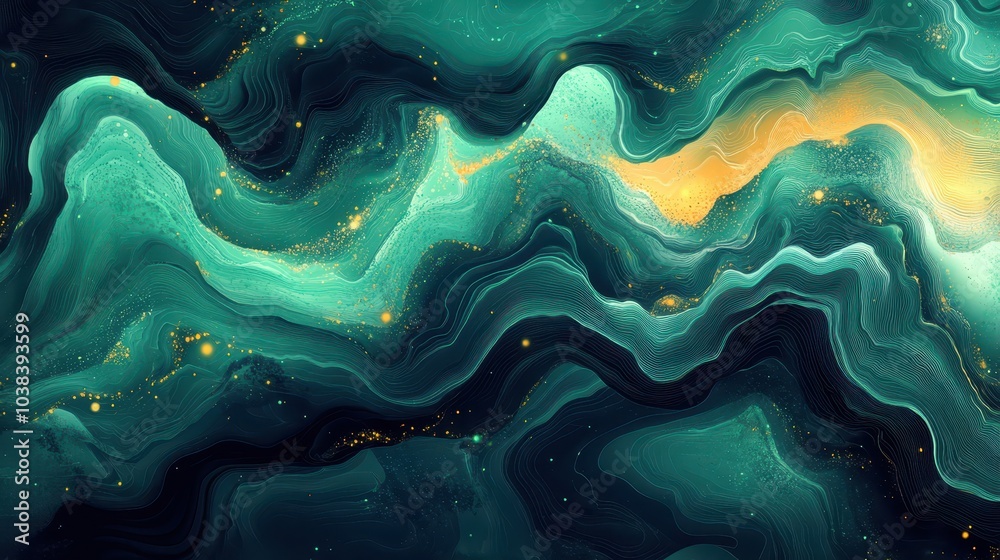 Explore a vibrant green abstract background, ideal for modern designs and cartoonstyle illustrations with rich textures. Explore a vibrant green abstract background, ideal for modern designs and cartoonstyle illustrations with rich textures.