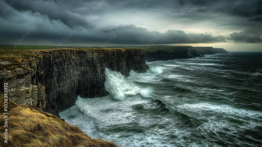 Obraz premium Stunning Landscape with Scenic Views and Vibrant Colors