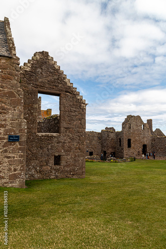 Ruins of dunnottar Castle Scotland photo