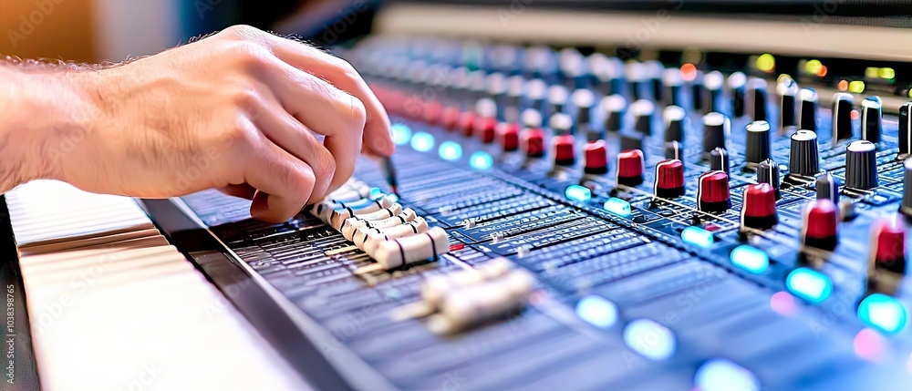 Sound Mixing and Level Adjustment in Music Production