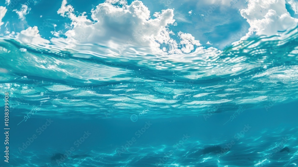Crystal Clear Water and Sky