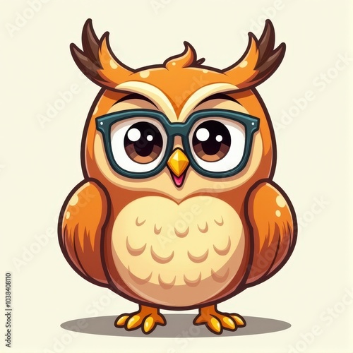 Cute Cartoon Owl for Kids