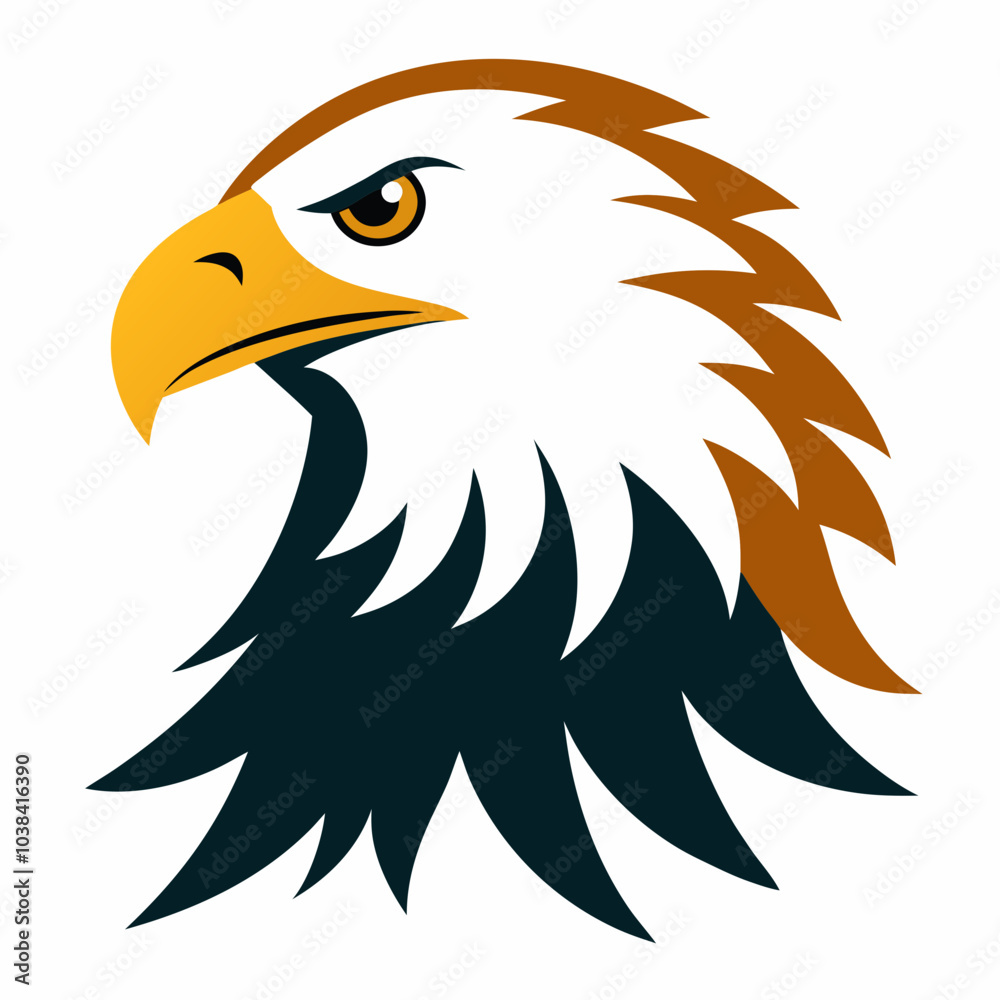 Obraz premium eagle head illustration