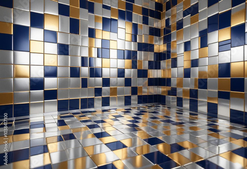 a photo of interior wall design generative AI