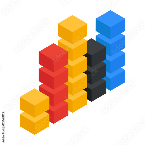 An editable design icon of equalizer 

