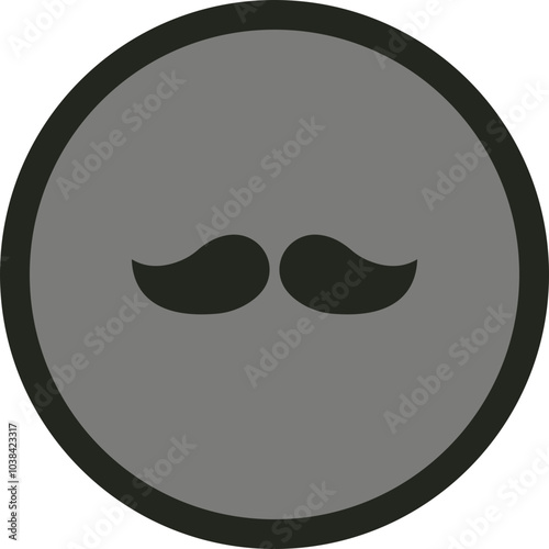 Moustaches Icon Design