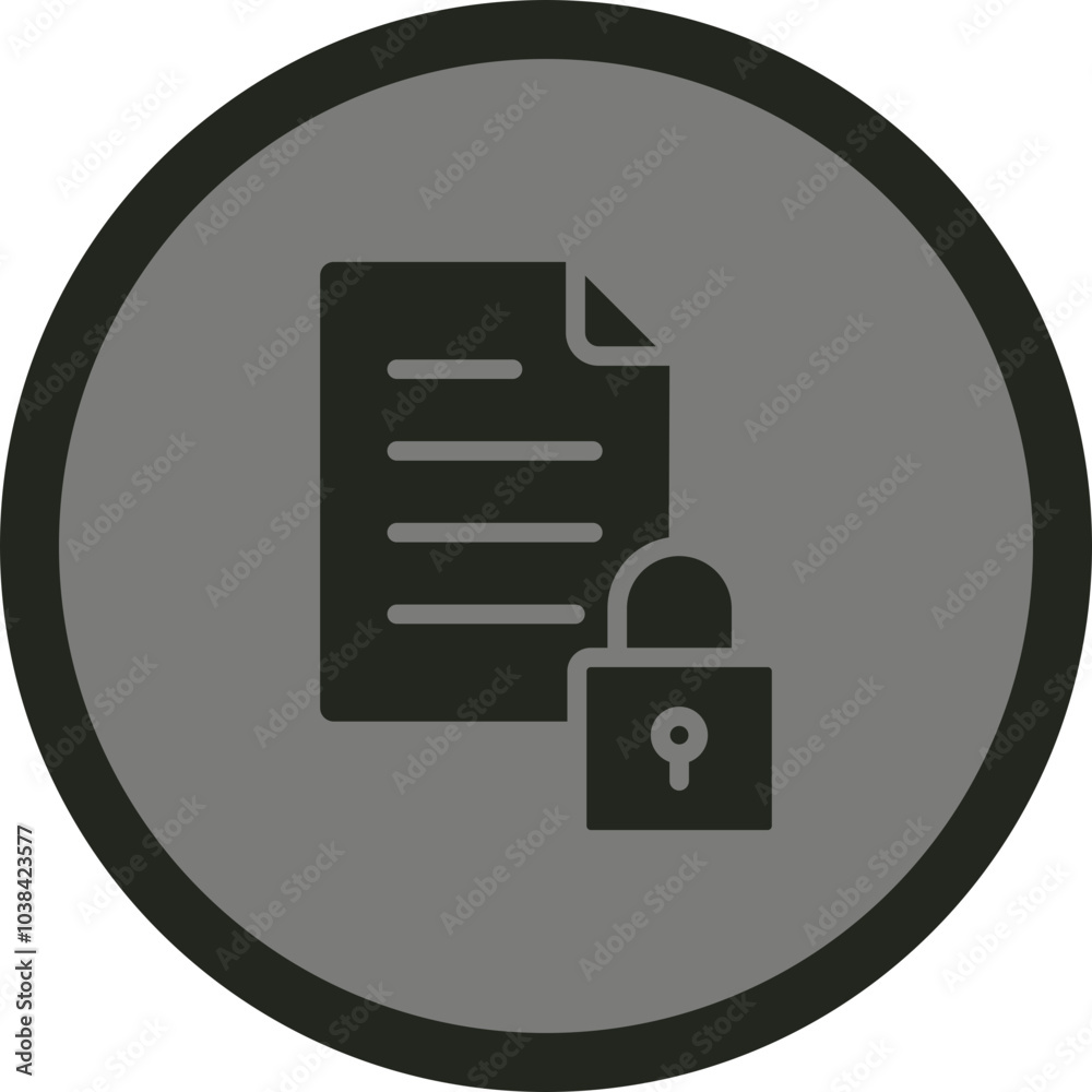 File Lock Icon Design File Lock Icon Design