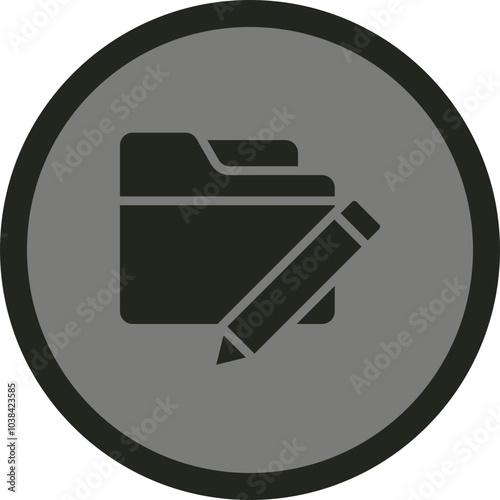 Folder Edit Icon Design