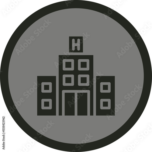 Hospital Icon Design