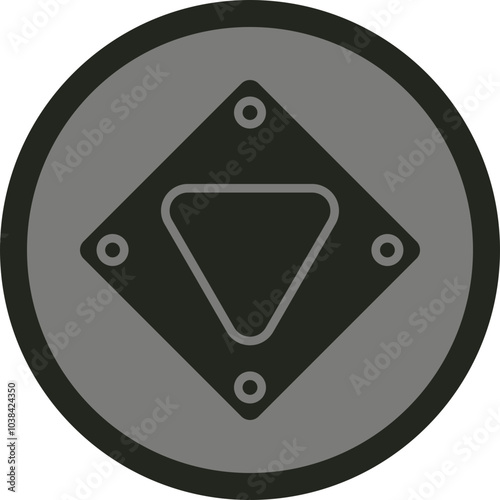 Give Way Icon Design