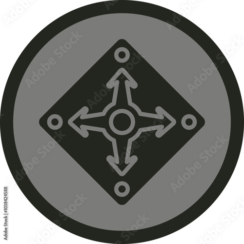 Navigation Arrow Icon Design