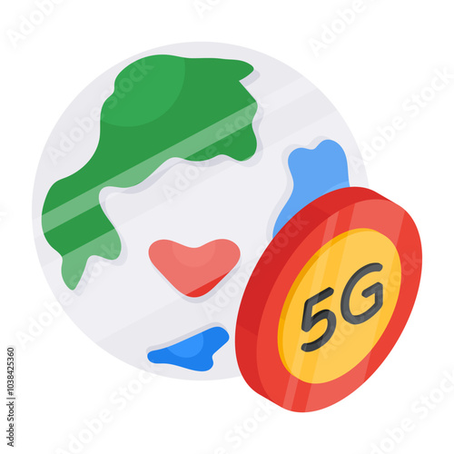 Premium download icon of 5g network 

