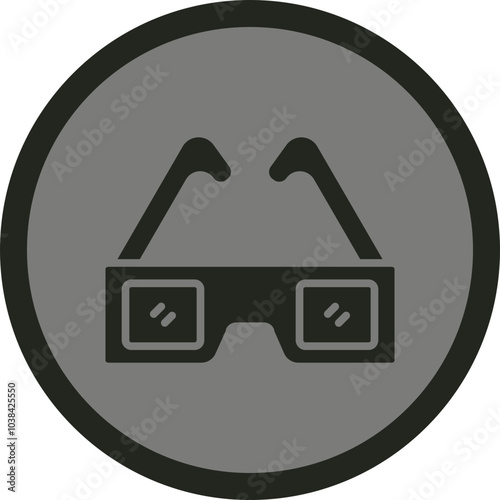 Vr Glasses Icon Design