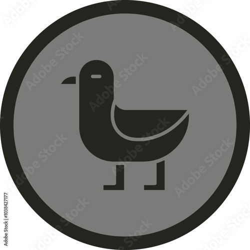 Seagull Icon Design