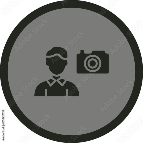 Cameraman Icon Design