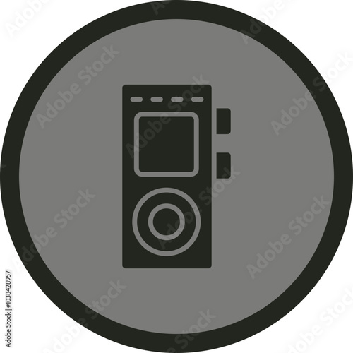 Audio Recorder Icon Design