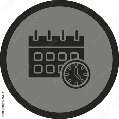 Deadline Icon Design
