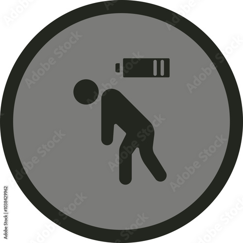 Fatigue Icon Design