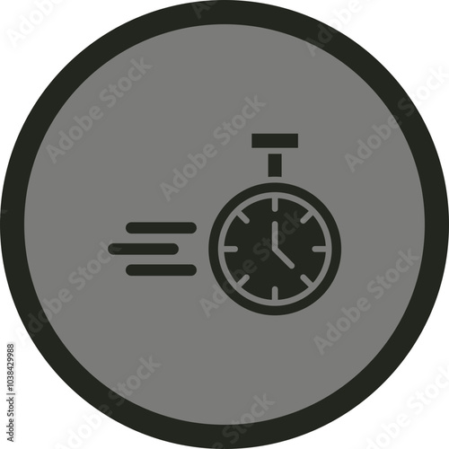 Fast Time Icon Design