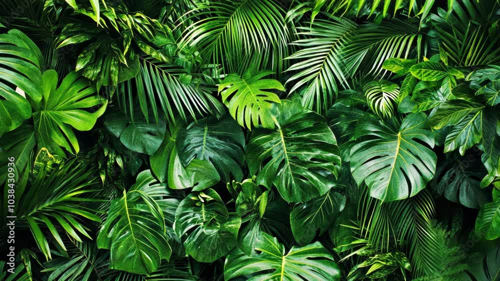 Lush Tropical Foliage Lush Tropical Foliage