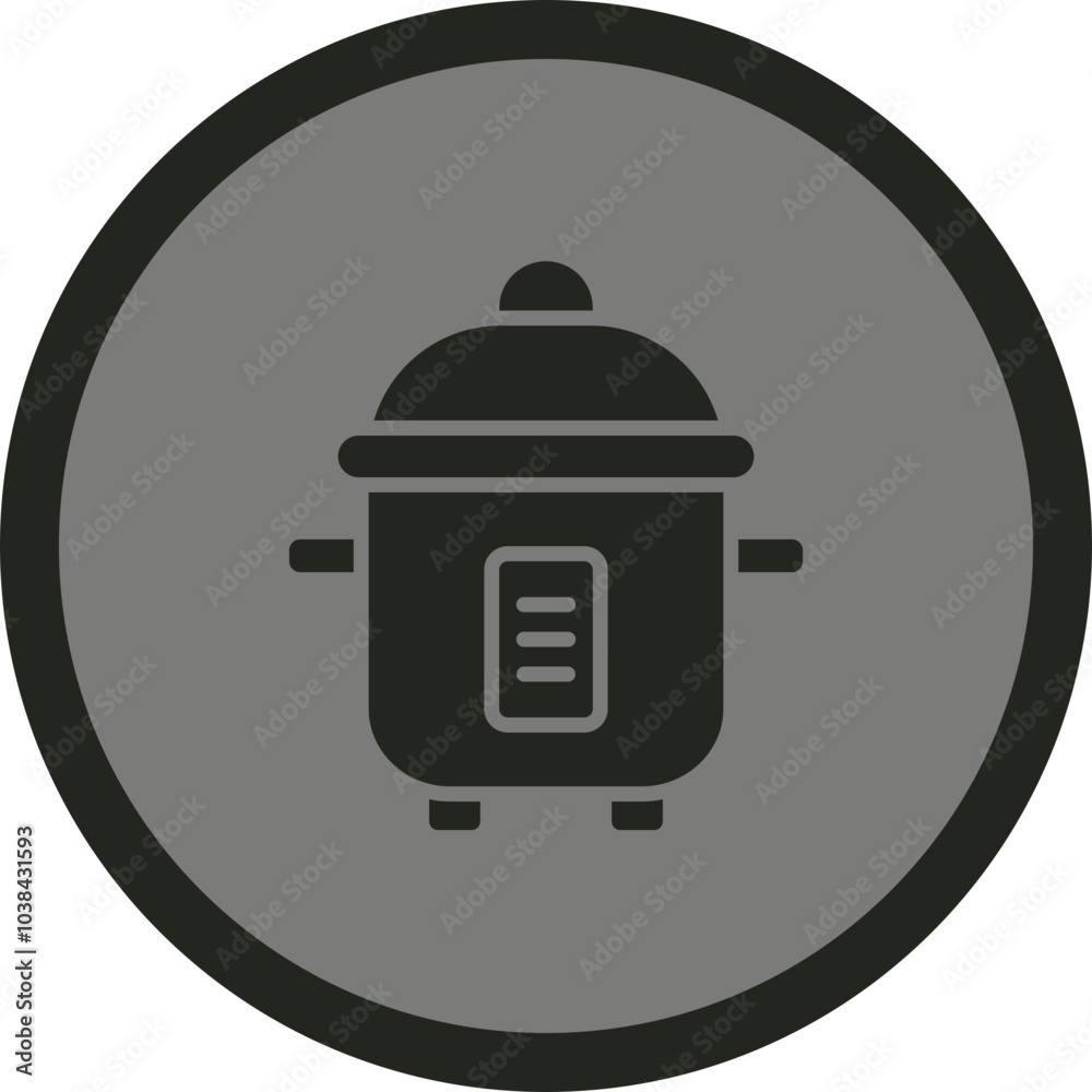 Rice Cooker Icon Design Rice Cooker Icon Design