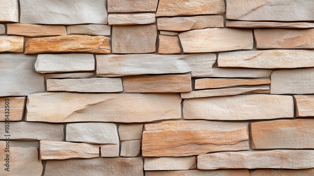 Obraz premium Natural Stone Wall Texture Background for Design Projects
