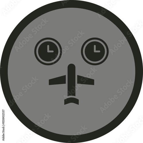 Jet Lag Icon Design