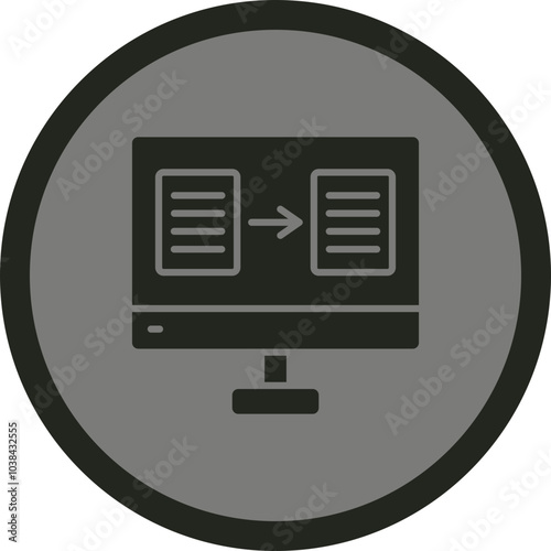 Online Translator Icon Design