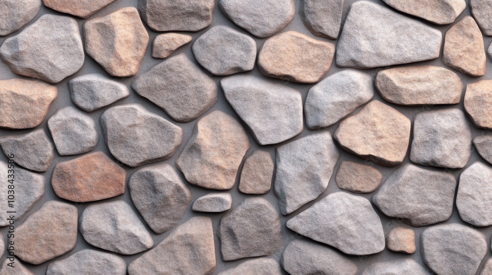 Fototapeta premium Textured Stone Background for 3D Visualization